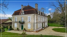 Dpt (32) NOGARO proche, ELEGANTE MAISON DE NOTABLES, économique, du XIXs 600M2, parc séculaire, dépendances en U, 11 ha, sans travaux, 