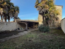 Near Plaisance du Gers (32), elegant 307m2 stone village house with 150m2 enclosed garden, no work required.