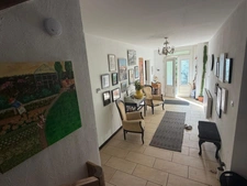 PLAISANCE(32) du Gers: AUTHENTIQUE LONGERE XVIIIs de 240m2, 4chambres, sur jardin paysagé clos de 2.500m2 et piscine hors sol, possibilité de chambres d hotes et/ou petit gîte ou accueil d'un parent,