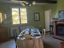PLAISANCE(32) du Gers: AUTHENTIQUE LONGERE XVIIIs de 240m2, 4chambres, sur jardin paysagé clos de 2.500m2 et piscine hors sol, possibilité de chambres d hotes et/ou petit gîte ou accueil d'un parent,