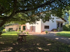 PLAISANCE DU GERS(32) sur les coteaux, PROPRIETE D ARCHITECTE 1965 sur 2HA, Dépendances, un peu cachée , VUE Pyrénées et bois, sans vis à vis, CALME, 