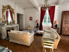 Dpt (32) NOGARO nearby, ELEGANT NOTABLES' HOUSE, economical, from the 19th century, 600M2, centuries-old park, U-shaped outbuildings, 11 ha, no work required, 