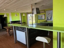 PLAISANCE (32) nearby: at the end of the road, NO NEIGHBORS, beautiful VIEW, beautiful 174m2 HOUSE, economical, ecological, on 15000m2 of flat, elevated land. 