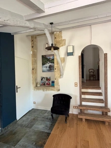 MARCIAC(32) proche: AUTHENTIQUE MOULIN SEIGNEURIAL d'EXCEPTION  des XIV-XVIIIs, caché, avec son bief baignable, 1.5 HECTARE, élégante rénovation, meublé, tennis, RARE