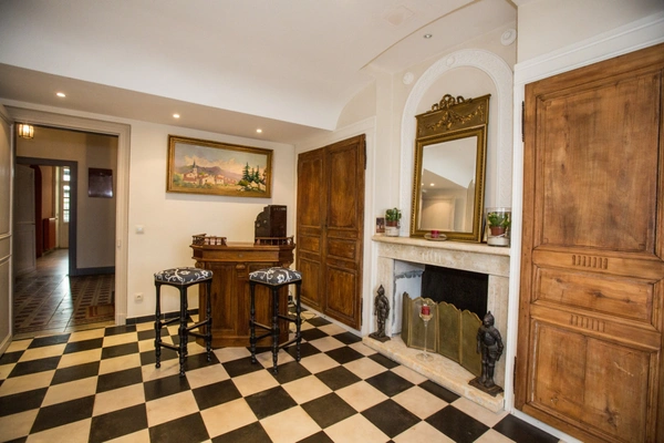 Dpt Gers (32), AIRE SUR L ADOUR proche, PROPRIETE BOURGEOISE du XIX, sans travaux, avec gite indépendant, maison de gardien, avec jardin, garage, piscine, sur les Chemins de St jacques 