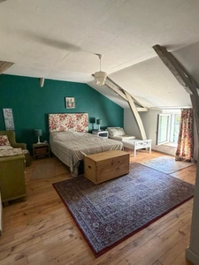 PLAISANCE(32) du Gers: AUTHENTIQUE LONGERE XVIIIs de 240m2, 4chambres, sur jardin paysagé clos de 2.500m2 et piscine hors sol, possibilité de chambres d hotes et/ou petit gîte ou accueil d'un parent,