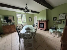 PLAISANCE(32) du Gers: AUTHENTIQUE LONGERE XVIIIs de 240m2, 4chambres, sur jardin paysagé clos de 2.500m2 et piscine hors sol, possibilité de chambres d hotes et/ou petit gîte ou accueil d'un parent,
