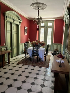 Dpt (32) NOGARO nearby, ELEGANT NOTABLES' HOUSE, economical, from the 19th century, 600M2, centuries-old park, U-shaped outbuildings, 11 ha, no work required, 