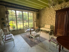 Marciac (32) VERY ELEGANT MANOR HOUSE, requiring no work, with an artist's house or gîte, walled centuries-old park