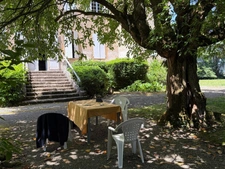 Gers (32), VERY BEAUTIFUL FAMILY CASTLE, 45HA with outbuildings, somewhat hidden, in a dominant position, a beautiful history 