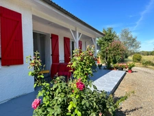 Dpt Gers (32), à vendre PLAISANCE, belle MAISON de PLAIN PIED, garage, sans travaux 100m2/ 4100m2 jardin , un peu cachée, sans nuisance