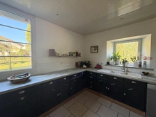 PLAISANCE(32) du Gers: AUTHENTIQUE LONGERE XVIIIs de 240m2, 4chambres, sur jardin paysagé clos de 2.500m2 et piscine hors sol, possibilité de chambres d hotes et/ou petit gîte ou accueil d'un parent,