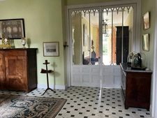 Marciac (32) VERY ELEGANT MANOR HOUSE, requiring no work, with an artist's house or gîte, walled centuries-old park