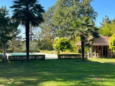 Dpt Gers (32), TRES ELEGANTE PROPRIETE  RURALE  sur 4.5 hectares, près de Nogaro, Aire, Eauze, MAISON de MAITRE, GITE, deux piscines neuves, parc séculaire, SANS NUISANCE 