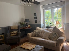 PLAISANCE(32) du Gers: AUTHENTIQUE LONGERE XVIIIs de 240m2, 4chambres, sur jardin paysagé clos de 2.500m2 et piscine hors sol, possibilité de chambres d hotes et/ou petit gîte ou accueil d'un parent,