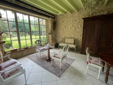 Marciac (32) VERY ELEGANT MANOR HOUSE, requiring no work, with an artist's house or gîte, walled centuries-old park