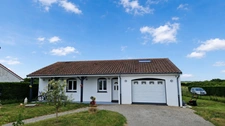 MAISON INDIVIDUELLE PLAIN-PIED RÉNOVÉE F6 À HARVILLE 1193 M2 DE TERRAIN