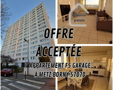 Appartement à vendre 5 pièces METZ (57)