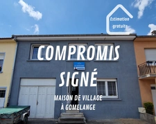 Maison à vendre 6 pièces GOMELANGE (57)