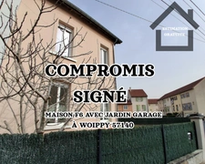 Maison à vendre 6 pièces WOIPPY (57)
