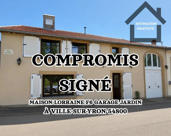 Maison F6 à Ville-sur-Yron avec jardin et garage