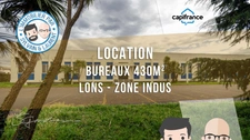 Dpt Pyrénées Atlantiques (64), à louer LONS (Banlieue de Pau) Bureau 430 m² + Parkings