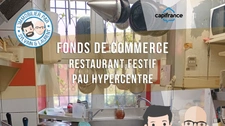 Fonds de commerce à vendre Restaurant festif à thème hyper centre PAU (64)