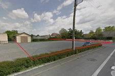 Terrain avec hangar – Axe passant – Denguin (64) – 1 800 m²