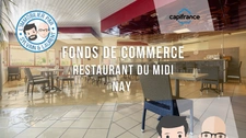 Dpt Pyrénées Atlantiques (64), à vendre proche de NAY Restaurant du midi
