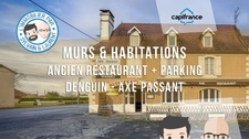 Ancien restaurant + logement à vendre DENGUIN (64)