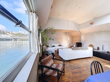 Houseboat to renovate – 160m² on the Quai de Serbie, Lyon 6th arrondissement
