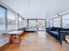 Péniche habitation - 5 chambres - 180 m² - Confluence - RP ou Locatif