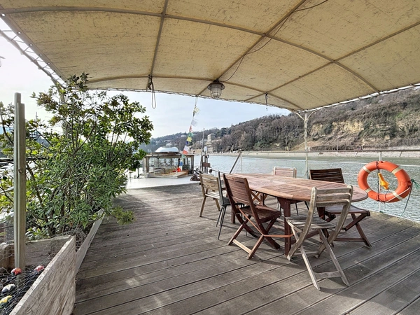 Vue panoramique - Péniche habitation + studio – 170 m²