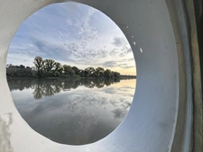 Péniche habitation - île de la Barthelasse - Avignon