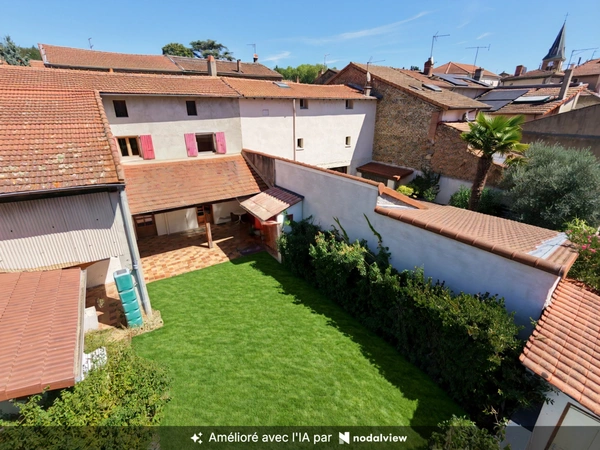 Maison au calme avec jardin et vue dégagée  - 124 m² et 4 chambres 