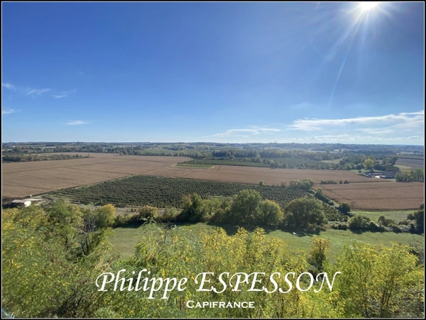 TERRAIN DE 3189 M2 A DIEULIVOL DPT 33 PROCHE DURAS DPT 47 