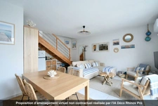 APPARTEMENT MAISON 3 PIECES 56 M2 AVEC PISCINE RESIDENCE PRIVEE SUR MIMIZAN (40)