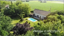MAISON EN PIERRE DE CARACTÈRE DE 205 M2 AVEC PISCINE ET JARDIN DE 3000 M2 A FOURQUES SUR GARONNE