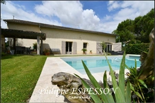 MAISON EN PIERRE DE CARACTÈRE DE 205 M2 AVEC PISCINE ET JARDIN DE 3000 M2 A FOURQUES SUR GARONNE