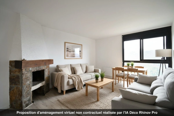 APPARTEMENT DE MONTAGNE RENOVE 27M2 A SAINT LARY SOULAN (65)