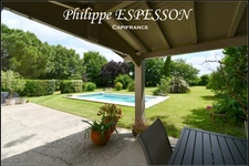 MAISON EN PIERRE DE CARACTÈRE DE 205 M2 AVEC PISCINE ET JARDIN DE 3000 M2 A FOURQUES SUR GARONNE
