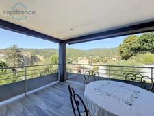 BRANOUX LES TAILLADES (30) For sale: 4-bedroom house of 125 m² on a 1029 m² plot with breathtaking views