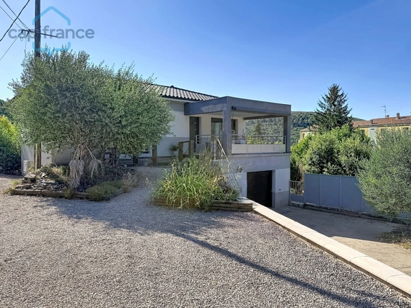 BRANOUX LES TAILLADES (30)À vendre : Maison T4  de 125 m² sur terrain de 1029 m² avec vue imprenable