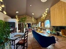 Stone house for sale, 10 rooms, apartment 132 m2, outbuilding 314 m2 + swimming pool and natural pond