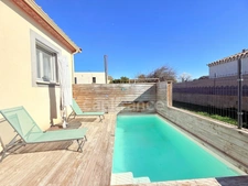 Maison de plain-pied, 4 pièces , terrain 500 m2 POUZILHAC (30)