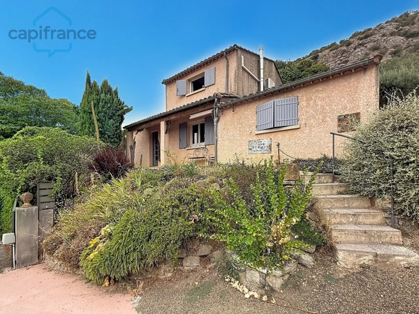 Maison à vendre 5 pièces ANDUZE (30) terrain environ 865 m2 et piscine 