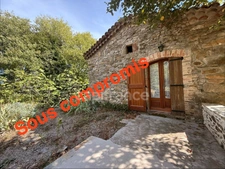 Maisonnette + Gite à vendre 4 pièces SAINT PAUL LA COSTE (30)terrain un peu + de 4 Ha. au calme