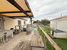 Maison de plain-pied, 4 pièces , terrain 500 m2 POUZILHAC (30)