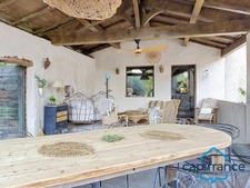Mas à vendre 15 pièces  523 m2 avec Gîte 14 pers.SAINT SEBASTIEN D'AIGREFEUILLE (30) Terrain + de 7 ha boisé
