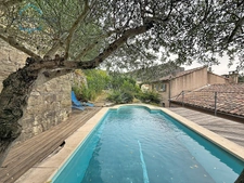 Maison à vendre 5 pièces ANDUZE (30) terrain environ 865 m2 et piscine 